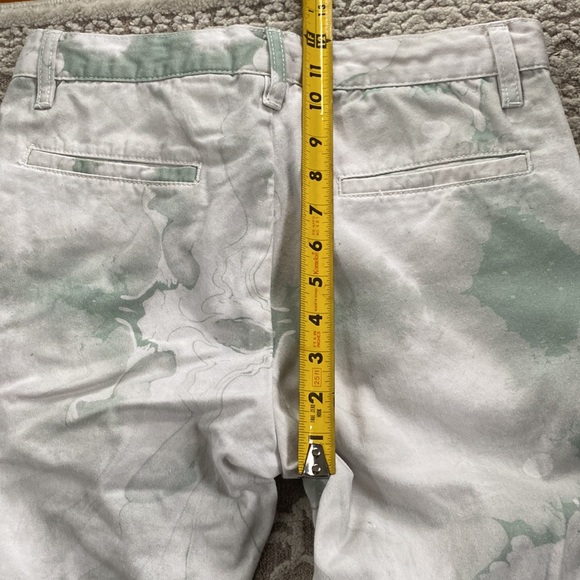 COLOUR RANGE GREEN AND WHITE TIE DYE JEANS - Picture 7 of 7